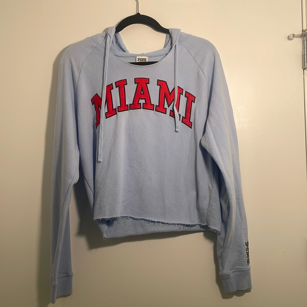 MIAMI cropped hoodie